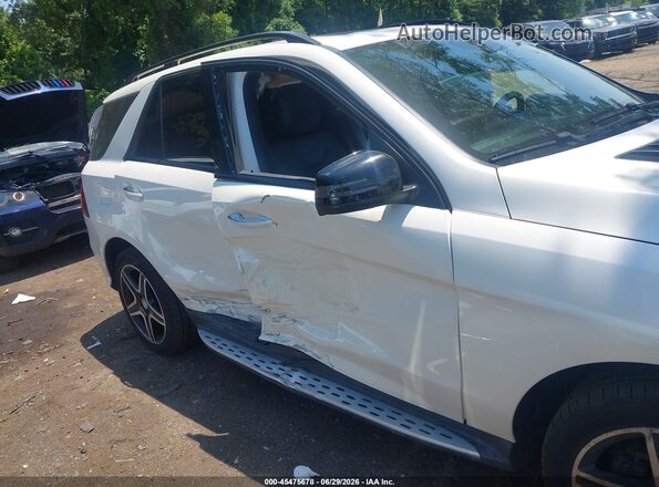 4JGDA5HB0GA685876 2016 MERCEDES-BENZ GLE 350 White Вид спереду