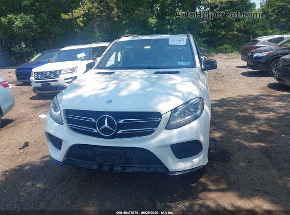 4JGDA5HB0GA685876 2016 MERCEDES-BENZ GLE 350 White Вид щитка приладів