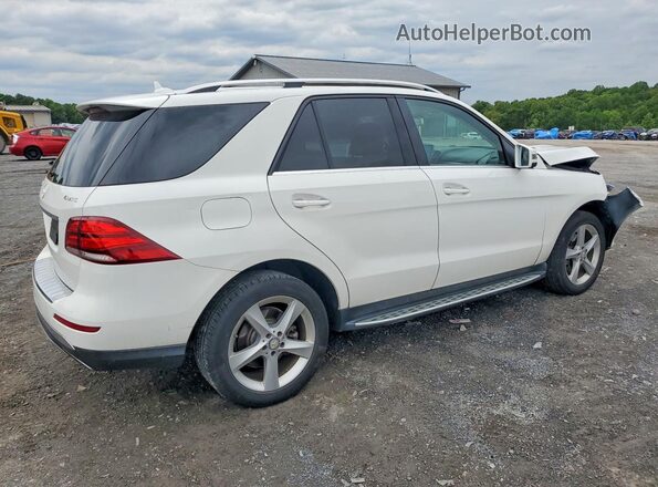 4JGDA5HB0GA700506 2016 MERCEDES-BENZ GLE Белый Задняя правая четверть