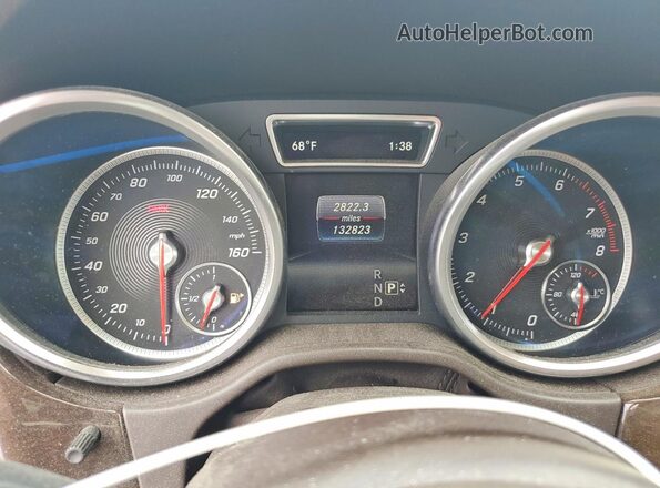 4JGDA5HB0GA700506 2016 MERCEDES-BENZ GLE Белый Вид щитка приборов