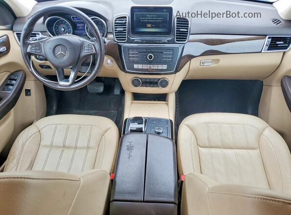 4JGDA5HB0GA700506 2016 MERCEDES-BENZ GLE Белый Вид панели приборов