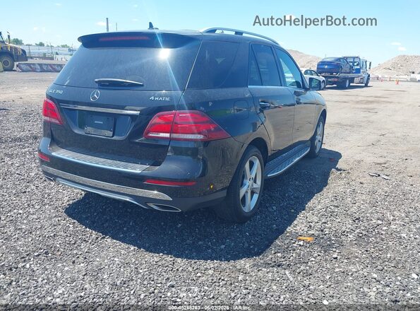 4JGDA5HB0GA700828 2016 MERCEDES-BENZ GLE 350 Black Rear right
