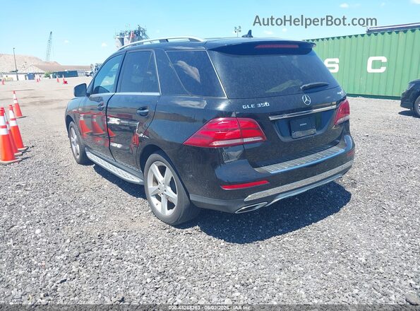4JGDA5HB0GA700828 2016 MERCEDES-BENZ GLE 350 Black Rear left