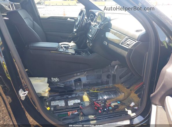 4JGDA5HB0GA700828 2016 MERCEDES-BENZ GLE 350 Black Front interior view