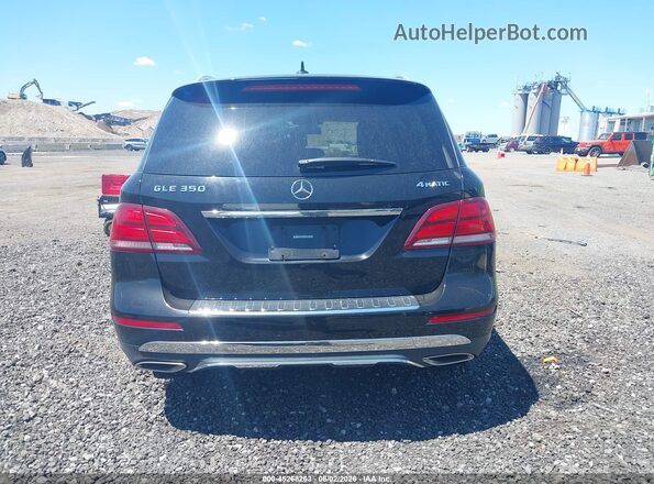 4JGDA5HB0GA700828 2016 MERCEDES-BENZ GLE 350 Black 
