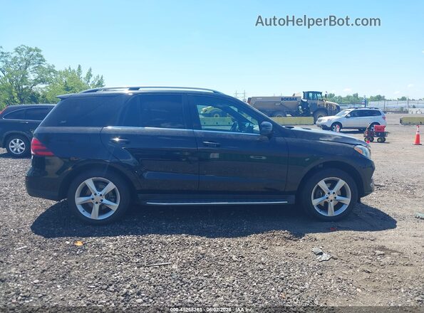 4JGDA5HB0GA700828 2016 MERCEDES-BENZ GLE 350 Black Rear interior view