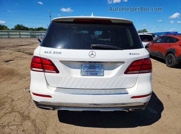 4JGDA5HB0GA725230 2016 MERCEDES-BENZ GLE Белый Вид сзади