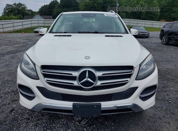 4JGDA5HB0GA775707 2016 MERCEDES-BENZ GLE White Դիմացի տեսք