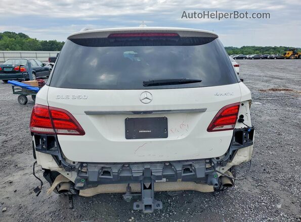 4JGDA5HB0GA775707 2016 MERCEDES-BENZ GLE White Հետևի տեսք