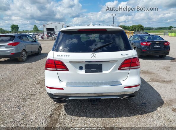 4JGDA5HB0HA831338 2017 MERCEDES-BENZ GLE 350 White 