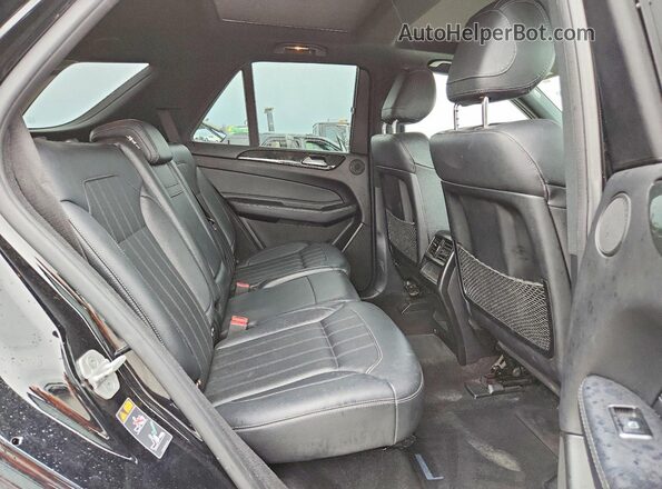 4JGDA5HB0HA931620 2017 MERCEDES-BENZ GLE Black Սալոնի հետևի տեսք