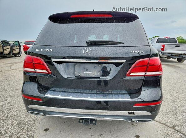 4JGDA5HB0HA931620 2017 MERCEDES-BENZ GLE Black Հետևի տեսք