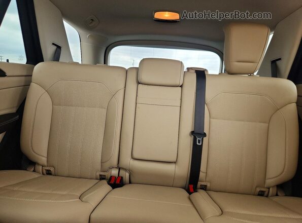4JGDA5HB0HA932671 2017 MERCEDES-BENZ GLE Синий Вид задних сидений