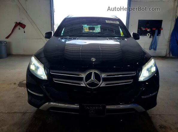 4JGDA5HB0HA983426 2017 MERCEDES-BENZ GLE Черный Вид спереди