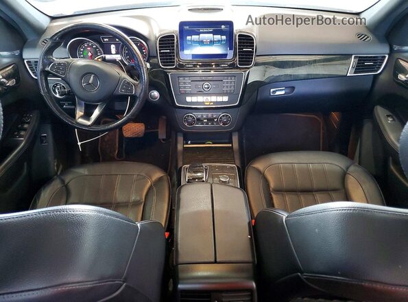 4JGDA5HB0HA983426 2017 MERCEDES-BENZ GLE Черный Вид панели приборов