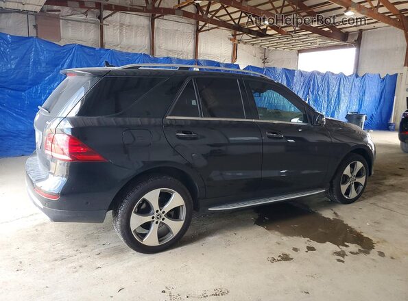 4JGDA5HB0HA983426 2017 MERCEDES-BENZ GLE Черный Задняя правая четверть