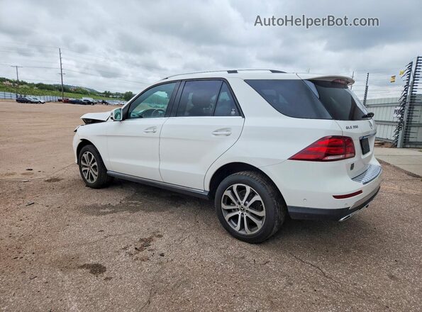 4JGDA5HB0HA989484 2017 MERCEDES-BENZ GLE White Trasero izquierdo