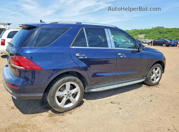 4JGDA5HB0HA991106 2017 MERCEDES-BENZ GLE Blue Задня права чверть