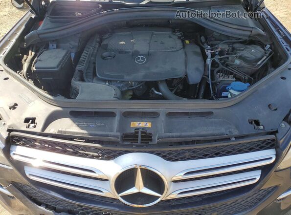 4JGDA5HB0HA991106 2017 MERCEDES-BENZ GLE Blue Вид підкапотного простору