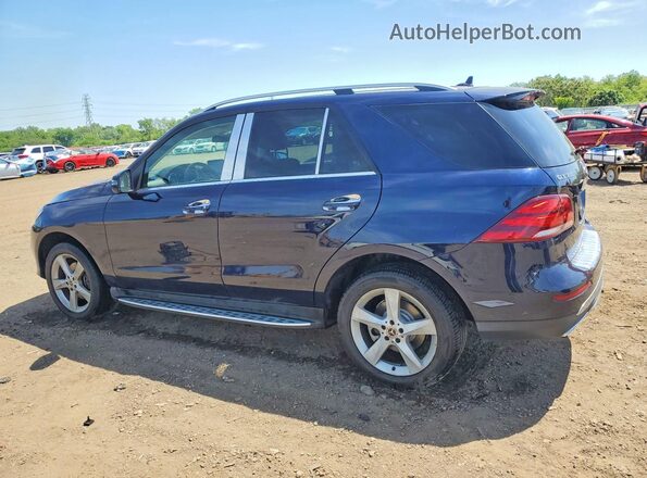 4JGDA5HB0HA991106 2017 MERCEDES-BENZ GLE Blue Задня ліва чверть