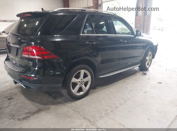 4JGDA5HB0JB083190 2018 MERCEDES-BENZ GLE 350 Black Задня права чверть