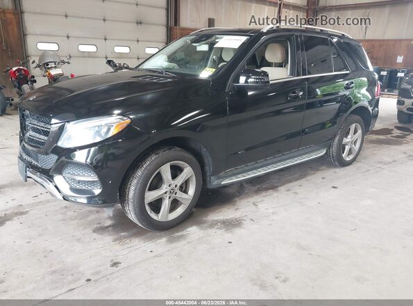 4JGDA5HB0JB083190 2018 MERCEDES-BENZ GLE 350 Black Передня ліва чверть