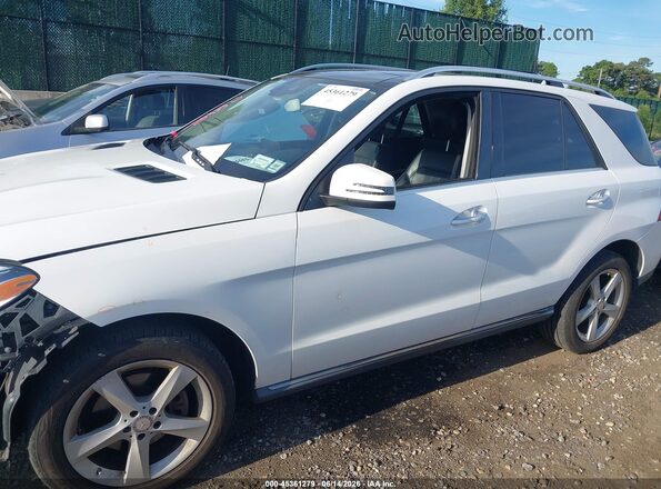 4JGDA5HB1GA621281 2016 MERCEDES-BENZ GLE 350 Белый Панорамный вид салона 360°