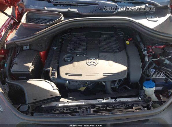 4JGDA5HB1GA755630 2016 MERCEDES-BENZ GLE 350 Red Вид ззаду