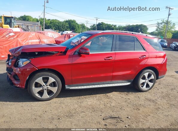 4JGDA5HB1GA755630 2016 MERCEDES-BENZ GLE 350 Red Панорамний вид салону 360°