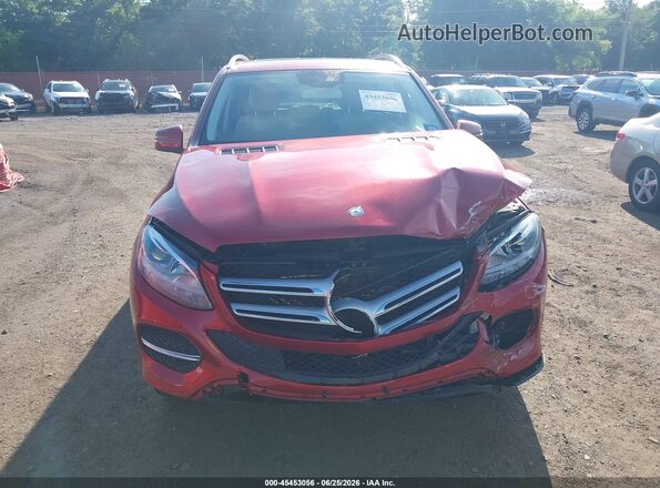4JGDA5HB1GA755630 2016 MERCEDES-BENZ GLE 350 Red 
