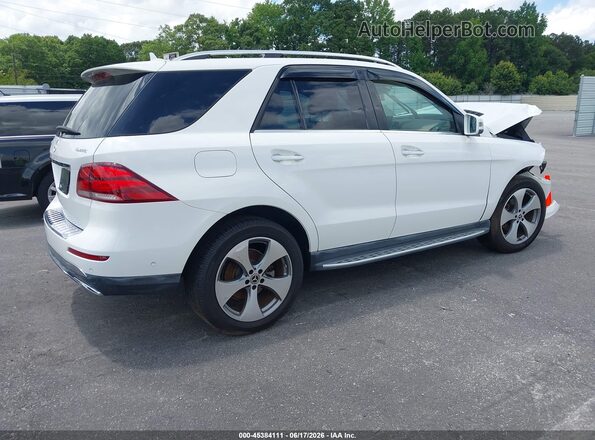 4JGDA5HB1HA980034 2017 MERCEDES-BENZ GLE 350 Белый Задняя правая четверть