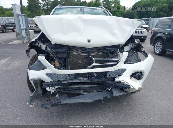 4JGDA5HB1HA980034 2017 MERCEDES-BENZ GLE 350 Белый Вид спереди