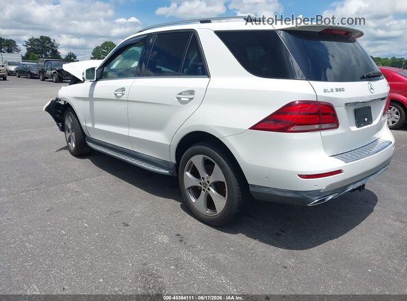 4JGDA5HB1HA980034 2017 MERCEDES-BENZ GLE 350 Белый Задняя левая четверть