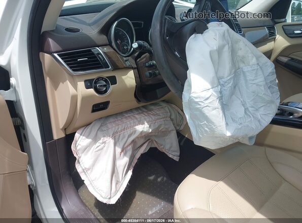 4JGDA5HB1HA980034 2017 MERCEDES-BENZ GLE 350 Белый Вид панели приборов