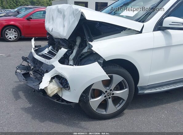 4JGDA5HB1HA980034 2017 MERCEDES-BENZ GLE 350 Белый Вид задней части салона