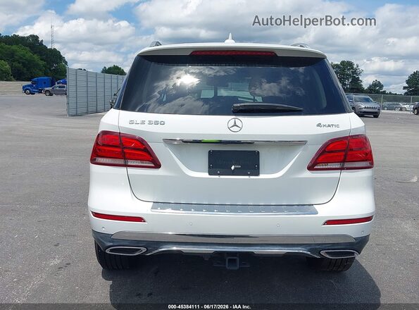 4JGDA5HB1HA980034 2017 MERCEDES-BENZ GLE 350 Белый 