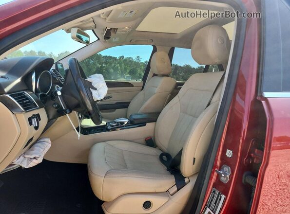 4JGDA5HB1JB062087 2018 MERCEDES-BENZ GLE Красный 