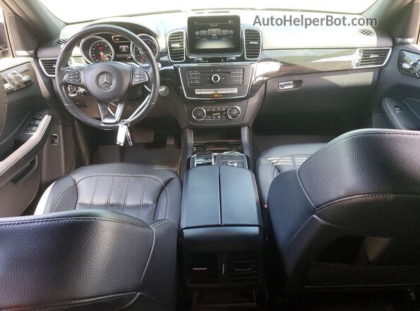 4JGDA5HB1JB073641 2018 MERCEDES-BENZ GLE Black Вид панелі приладів