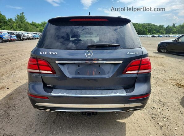 4JGDA5HB2GA710194 2016 MERCEDES-BENZ GLE Gray Widok z tyłu