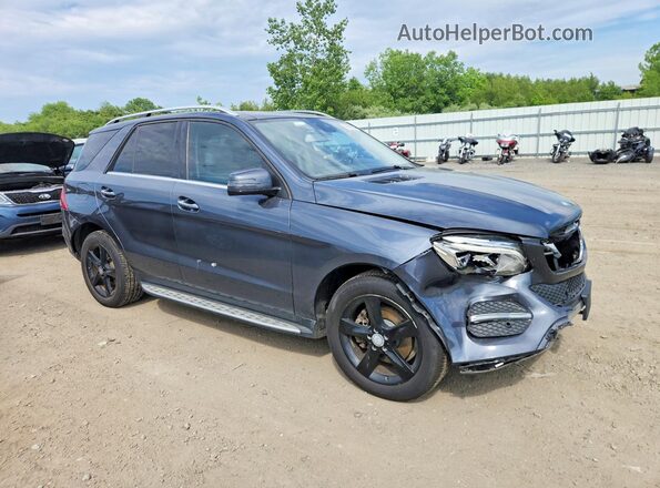 4JGDA5HB2GA710194 2016 MERCEDES-BENZ GLE Gray Przód prawy