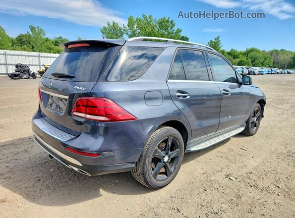 4JGDA5HB2GA710194 2016 MERCEDES-BENZ GLE Gray Tył prawy
