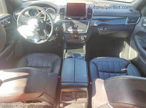 4JGDA5HB2GA717775 2016 MERCEDES-BENZ GLE Silver Առջևի վահանակի տեսք