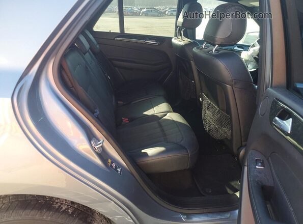 4JGDA5HB2GA717775 2016 MERCEDES-BENZ GLE Silver Հետևի նստատեղերի տեսք