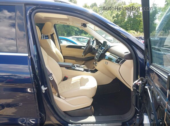 4JGDA5HB2GA746189 2016 MERCEDES-BENZ GLE 350 Blue Սալոնի դիմացի տեսք