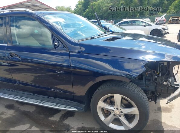 4JGDA5HB2GA746189 2016 MERCEDES-BENZ GLE 350 Blue Դիմացի տեսք
