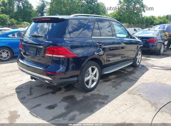 4JGDA5HB2GA746189 2016 MERCEDES-BENZ GLE 350 Blue Հետևի աջ