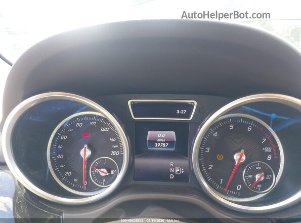 4JGDA5HB2GA746189 2016 MERCEDES-BENZ GLE 350 Blue Հետևի նստատեղերի տեսք