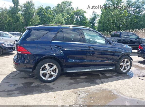 4JGDA5HB2GA746189 2016 MERCEDES-BENZ GLE 350 Blue Սալոնի 360 աստիճան տեսք