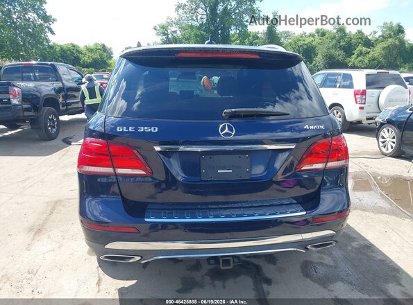 4JGDA5HB2GA746189 2016 MERCEDES-BENZ GLE 350 Blue 