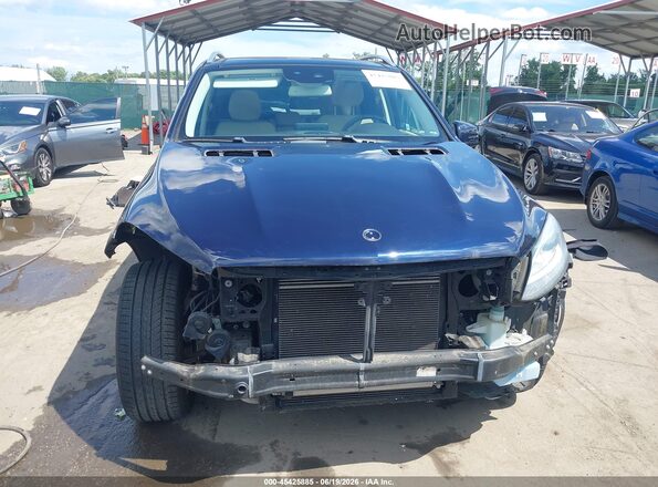 4JGDA5HB2GA746189 2016 MERCEDES-BENZ GLE 350 Blue Սալոնի հետևի տեսք
